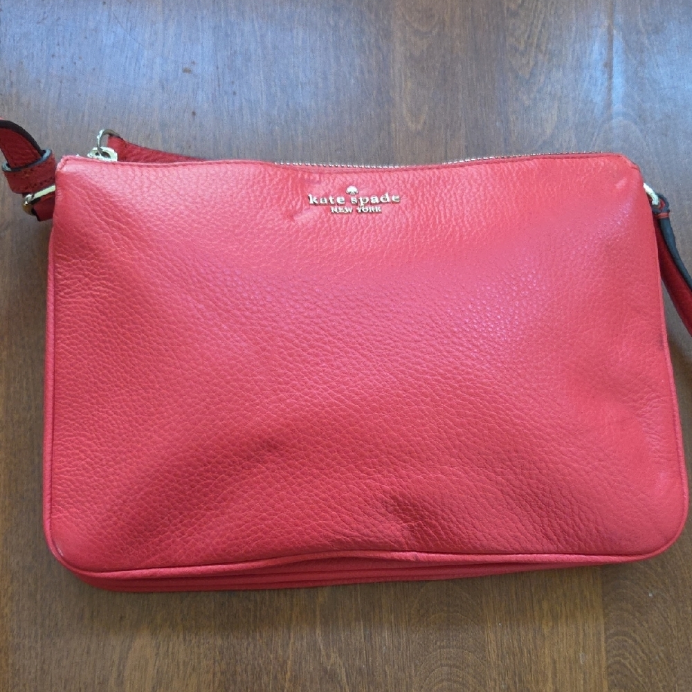 Kate Spade Leila Pebble Leather Triple Gusset Crossbody - Picture 5 of 12